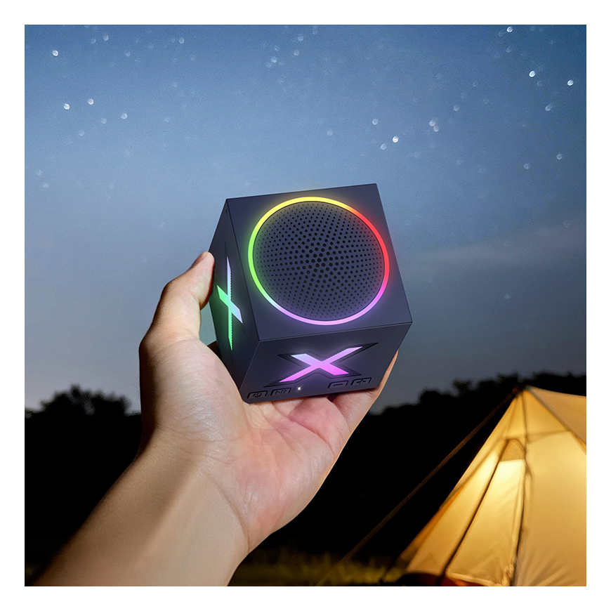 Borofone Portable Bluetooth Speaker BR101 Rubik white – 5