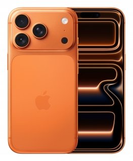 Apple iPhone 17 Pro 16 cm (6.3") Divas SIM kartes iOS 26 5G USB Veids-C 512 GB Oranžs
