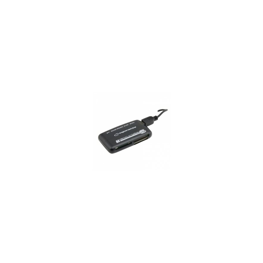 Esperanza EA117 кардридер USB 2.0 Черный