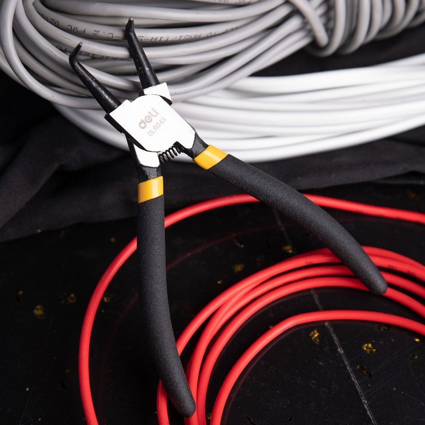 Deli Tools EDL0343 plier Circlip Pliers – 5