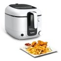 Tefal Super Uno FR3101 Vienas Autonominės 1800 W Gruzdintuvė Juoda, Balta Tefal Super Uno FR3101 Vienas Autonominės 1800 W Gruzdintuvė Juoda, Balta