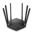 Mercusys MR50G belaidis maršrutizatorius Gigabitinis eternetas Dviguba juosta (2,4 GHz / 5 GHz) Juod