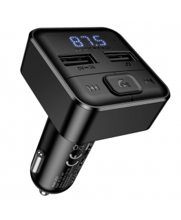 Borofone Transmitter FM BC63 Selecto MP3, Bluetooth - 2xUSB - bl
