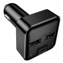 Borofone Transmitter FM BC63 Selecto MP3, Bluetooth - 2xUSB - bl Borofone Transmitter FM BC63 Selecto MP3, Bluetooth - 2xUSB - bl