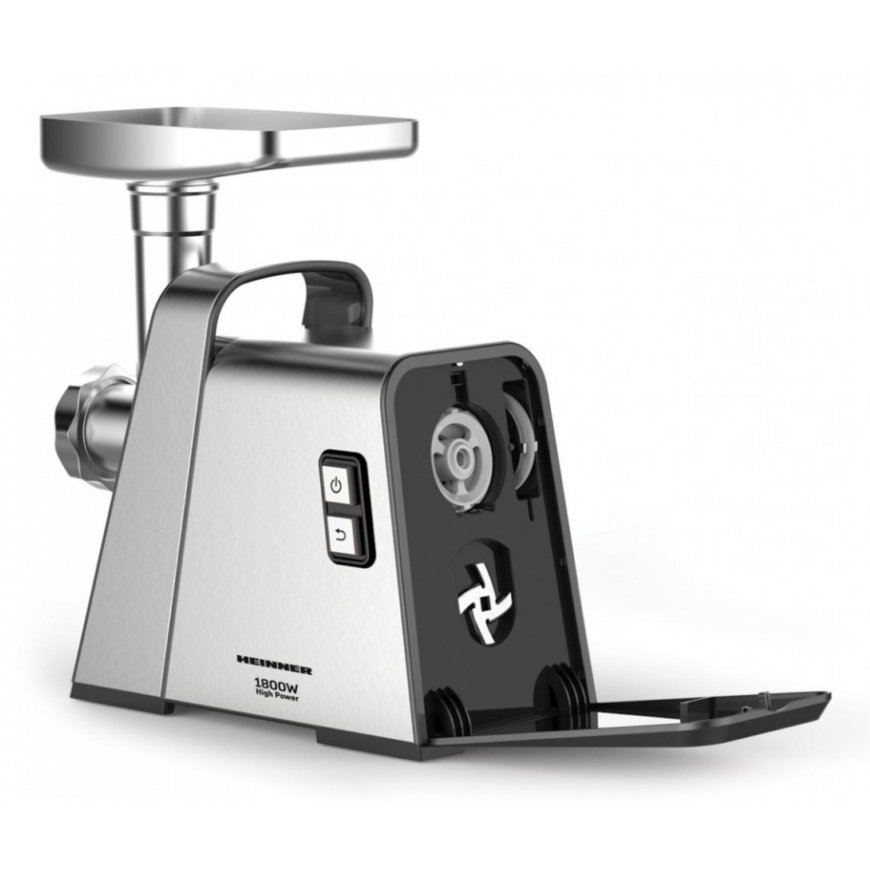 Heinner MG-Y1800X hakkmasin 1800 W Hõbe – 2