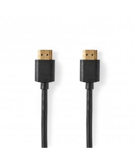 Nedis CVGT34001BK15 HDMI-kaabel 1,5 m HDMI tüüp A (Standard) Must