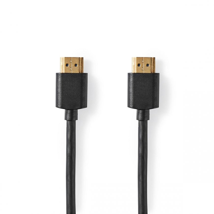 Nedis CVGT34001BK15 HDMI cable 1.5 m HDMI Type A (Standard) Black