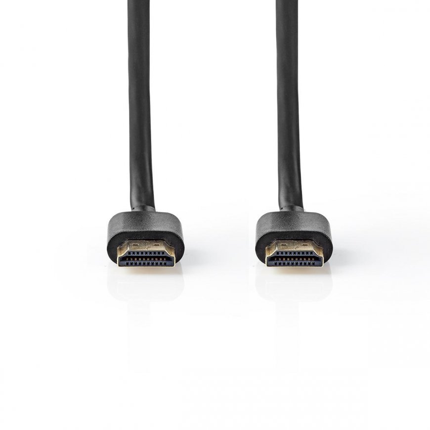 Nedis CVGT34001BK15 HDMI kabelis 1,5 m HDMI Type A (Standard) Melns – 2