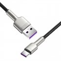 Baseus Cafule USB kabelis USB 2.0 0,25 m USB A USB C Melns Baseus Cafule USB kabelis USB 2.0 0,25 m USB A USB C Melns