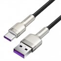 Baseus Cafule USB kabelis USB 2.0 0,25 m USB A USB C Juoda Baseus Cafule USB kabelis USB 2.0 0,25 m USB A USB C Juoda