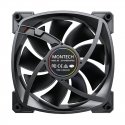 Montech RX140 PWM Datora korpusam Ventilators 14 cm Melns 1 pcs Montech RX140 PWM Datora korpusam Ventilators 14 cm Melns 1 pcs