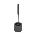 Toilet brush with holder MODERN black