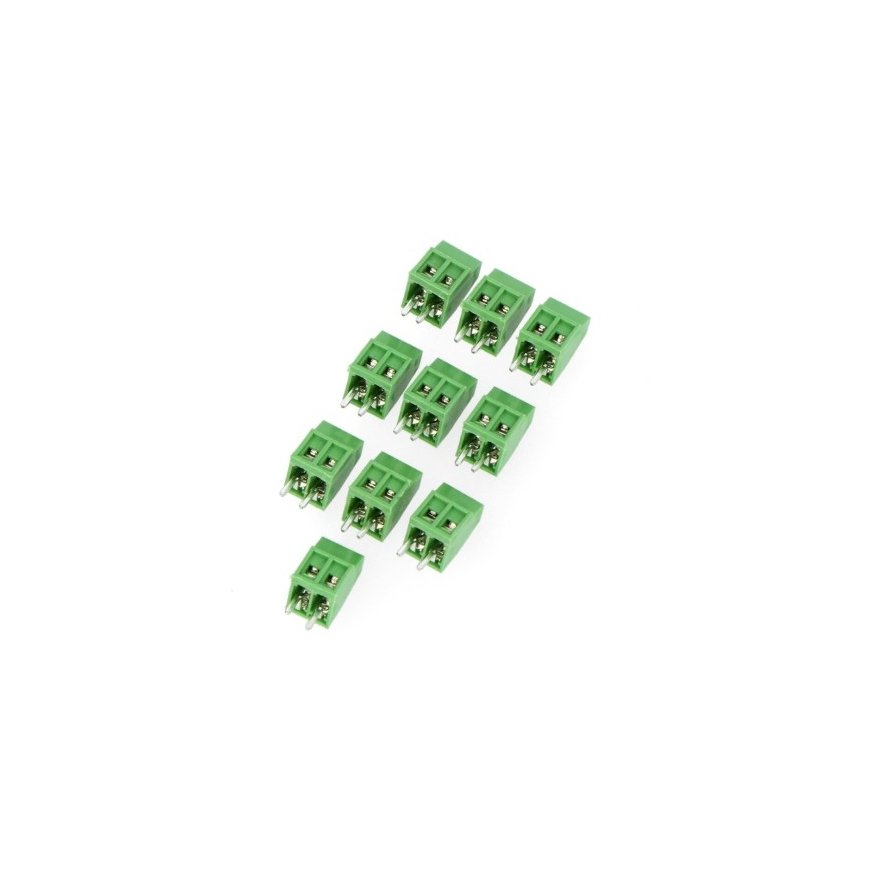 Oem ARK connector 2.54mm pitch 2 contacts (-) - 10 pcs
