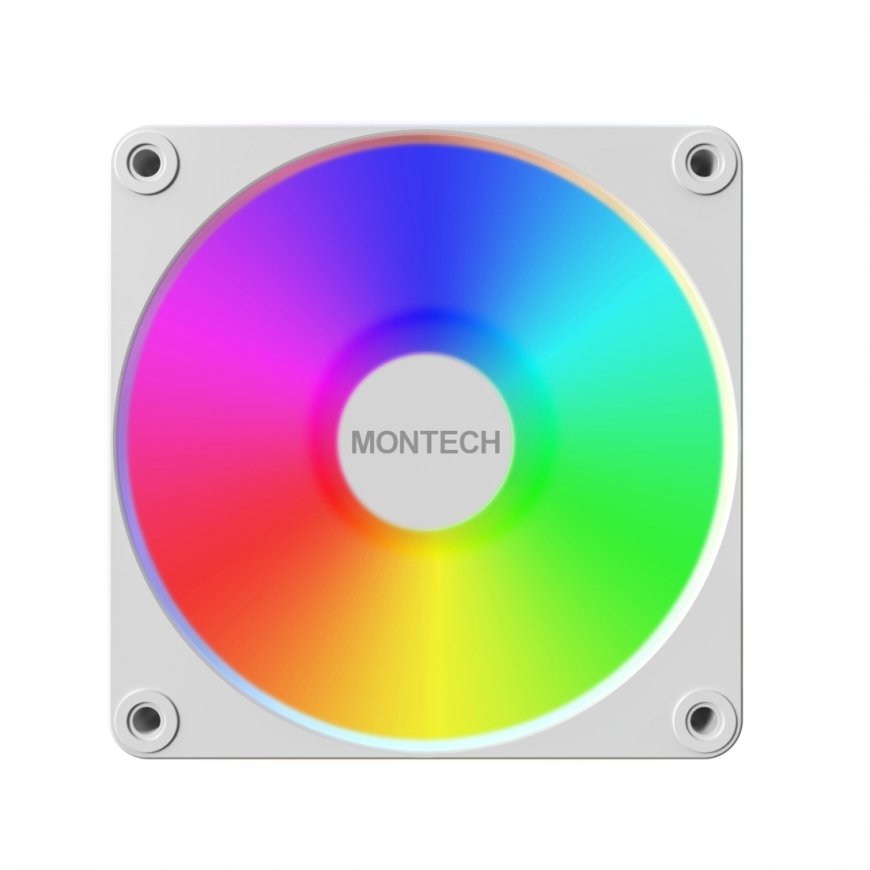 Montech GF120 V2 ARGB Computer case Fan module 12 cm White 1 pc(s) – 2
