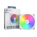 Montech GF120 V2 ARGB Tietokonekotelo Tuuletinmoduuli 12 cm Valkoinen 1 kpl Montech GF120 V2 ARGB Tietokonekotelo Tuuletinmoduuli 12 cm Valkoinen 1 kpl