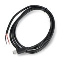 USB C kabelis - neizolēts - 1m - Akyga AK-SC-38 USB C kabelis - neizolēts - 1m - Akyga AK-SC-38