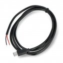 USB C kabelis - neizolēts - 1m - Akyga AK-SC-38 USB C kabelis - neizolēts - 1m - Akyga AK-SC-38