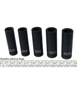 ADLER UDARU NASADNE 6K 1/2" 24mm GARĀ