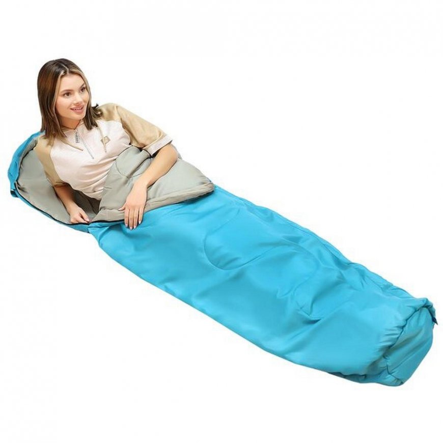 CAMO TOURIST SLEEPING BAG 210x80x50CM WITH ENERO CAMP COMPRESSION