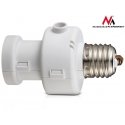 MACLEAN MCE21W Maclean MCE21 W bulb holder with light sensor E27 100W white MACLEAN MCE21W Maclean MCE21 W bulb holder with light sensor E27 100W white