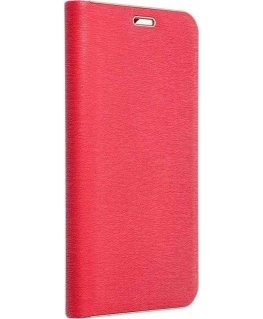 OEM LUNA Book auksinis dėklas Samsung Galaxy A53 5G raudonas
