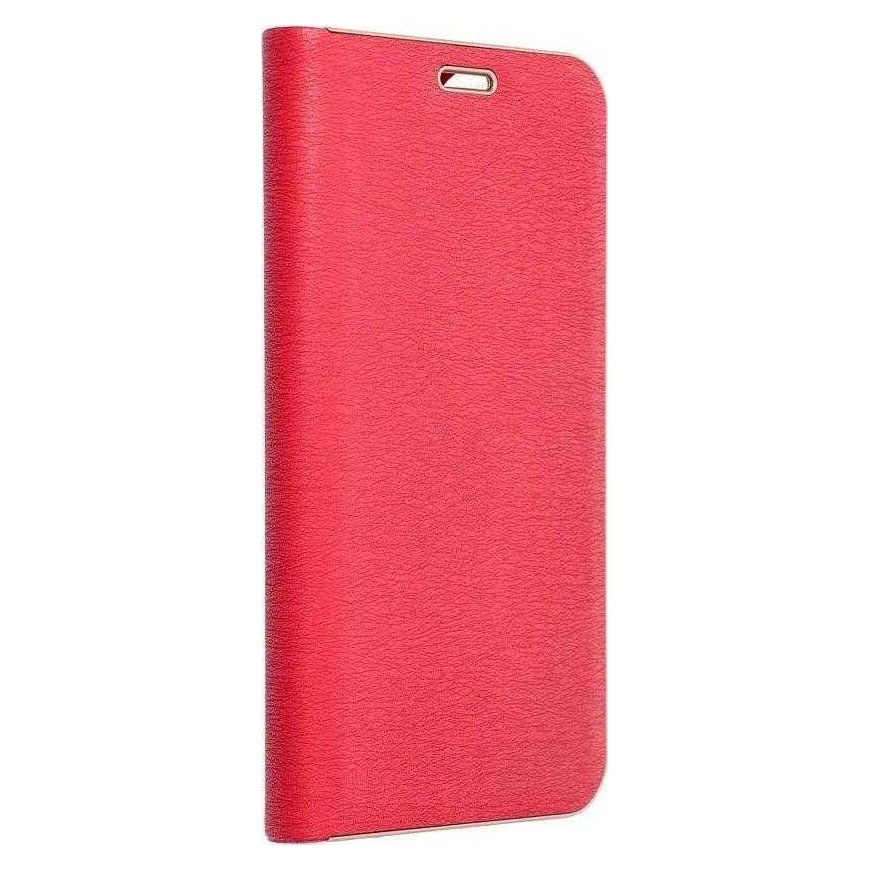 OEM LUNA Book auksinis dėklas Samsung Galaxy A53 5G sarkans
