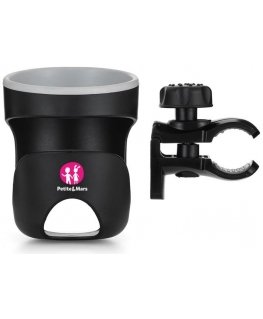 Petite&Mars Petite & Mars Handy - kuppiholders, pullo | Musta