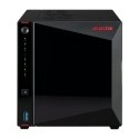 Asustor AS5404T NAS ir duomenų saugojimo serveris „Intel® Celeron®“ N5105 4 GB DDR4 0 TB ADM Juoda Asustor AS5404T NAS ir duomenų saugojimo serveris „Intel® Celeron®“ N5105 4 GB DDR4 0 TB ADM Juoda