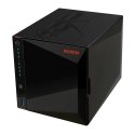 Asustor AS5404T NAS ir duomenų saugojimo serveris „Intel® Celeron®“ N5105 4 GB DDR4 0 TB ADM Juoda Asustor AS5404T NAS ir duomenų saugojimo serveris „Intel® Celeron®“ N5105 4 GB DDR4 0 TB ADM Juoda