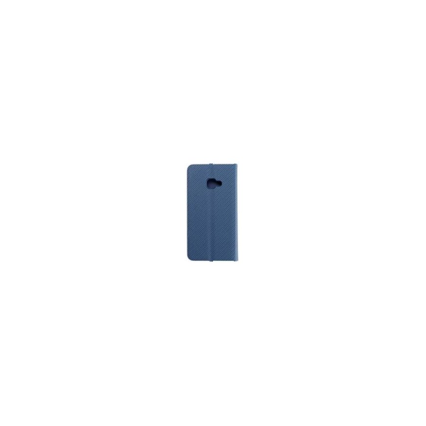 Чехол Oem LUNA Book Carbon для Samsung Galaxy Xcover 4 синего цвета.
