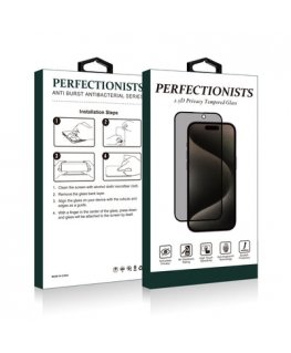 LCD apsauginis stikliukas 2.5D Privatumo Perfekcionistams Samsung S731 S25 FE juodas