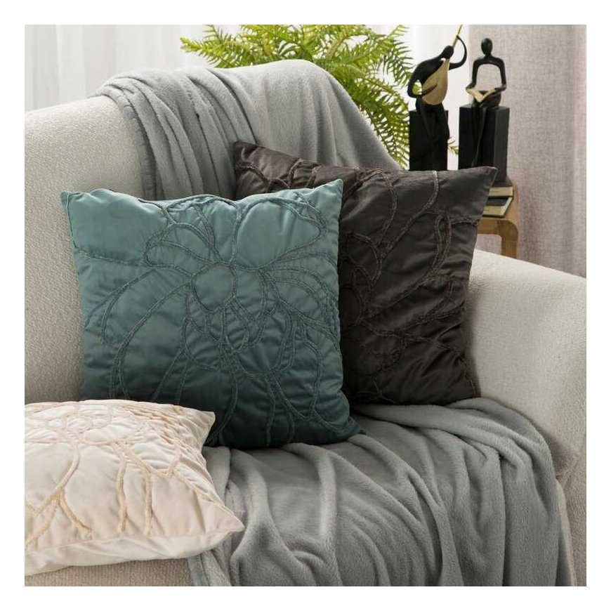 Eurofirany CHP / SPRING / MINT / 1 45X45 MINT + BEIGE VELVET