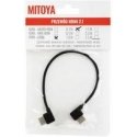 Mitoya HDMI Cable - 30cm Angled HDMI to Micro HDMI 8K 60Hz 4K 120Hz 48Gbps
