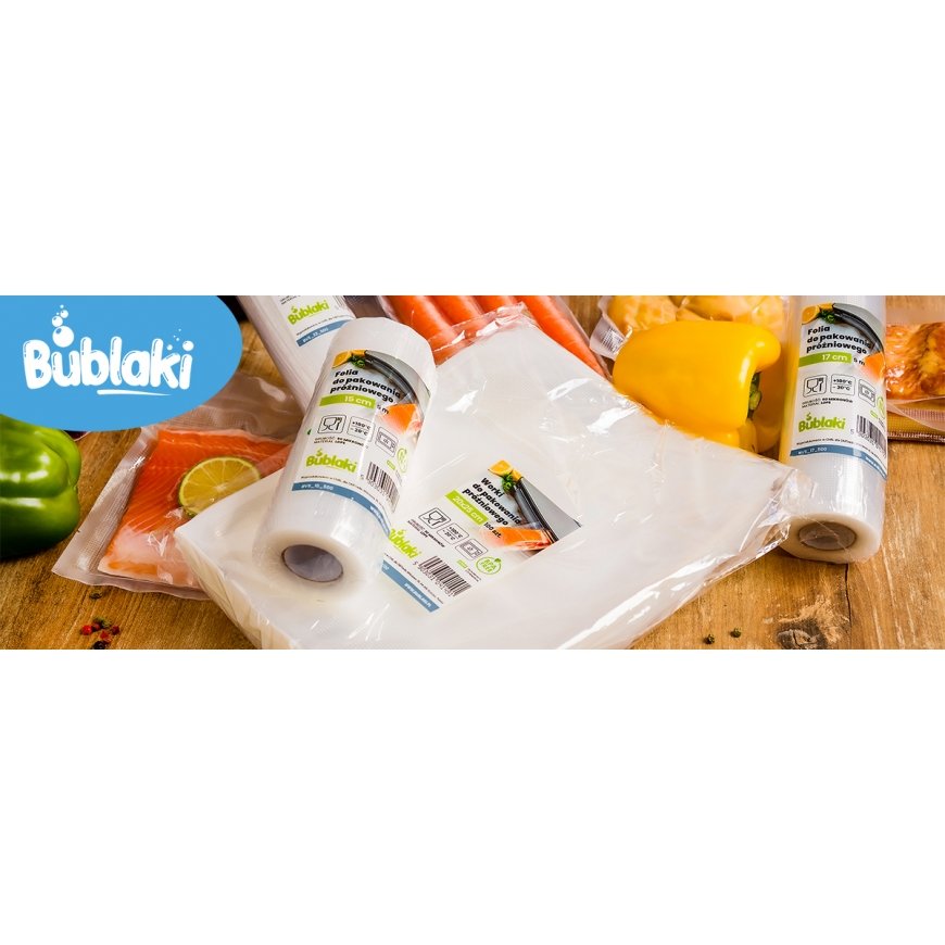 Пакет пленки Bublaki для вакуумной упаковки 30 см x 5 м