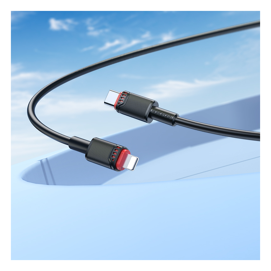 Borofone Cable BX110 Beneficio - USB to Lightning - 2,4A 1 metre – 4