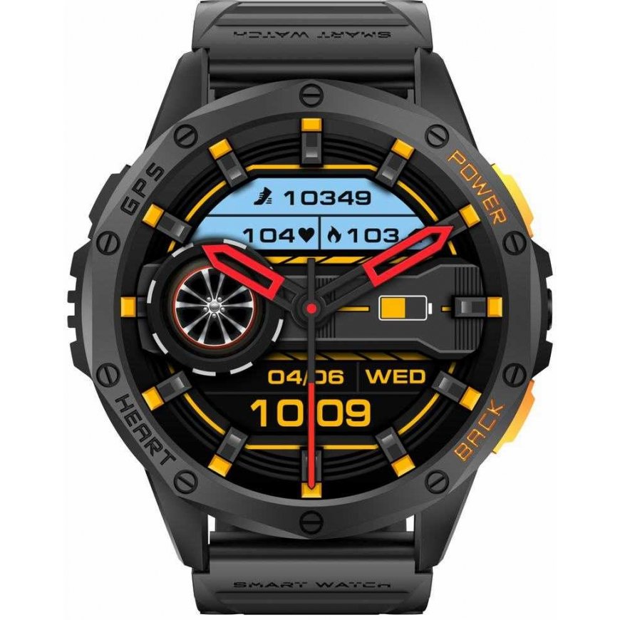 GRAVITY GT24-2 МУЖСКИЕ УМНЫЕ ЧАСЫ - ТАЙМЕР, ДОПОЛНИТЕЛЬНЫЙ ПРОХОД (sg033b)