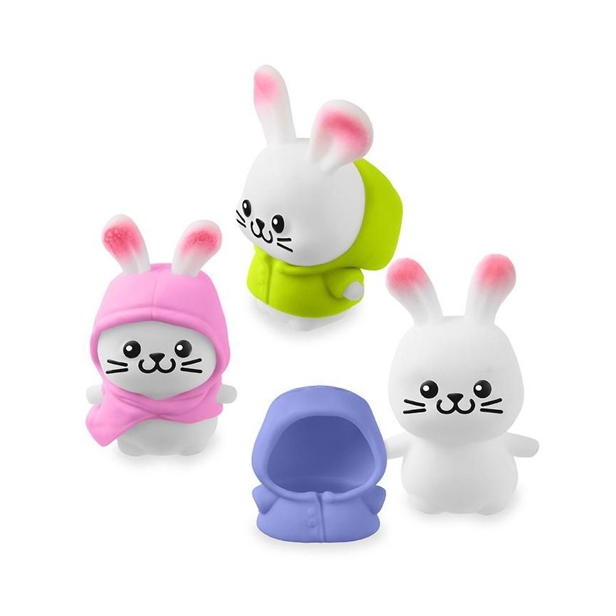 Trendhaus Capybara Spring - Plush Toy - Rabbit with Costume (1 pc., 3 designs)