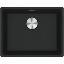 Franke Maris Granite Sink, MRG 110-52, Matte Black, Excenter Waste Drain Franke Maris Granite Sink, MRG 110-52, Matte Black, Excenter Waste Drain