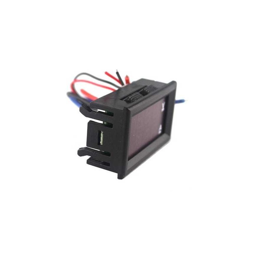 Oem Voltmeetri ja ampermeetri 0-100V - 1A - 0.28" punane/sinine - kestas – 2