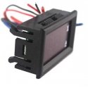 Oem Voltmetrs un ampermetrs 0-100V - 1A - 0.28" sarkans/zils - kastē Oem Voltmetrs un ampermetrs 0-100V - 1A - 0.28" sarkans/zils - kastē