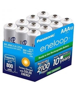 Panasonic PANASONIC R3 750mAh Ni-Mh Eneloop akumulators