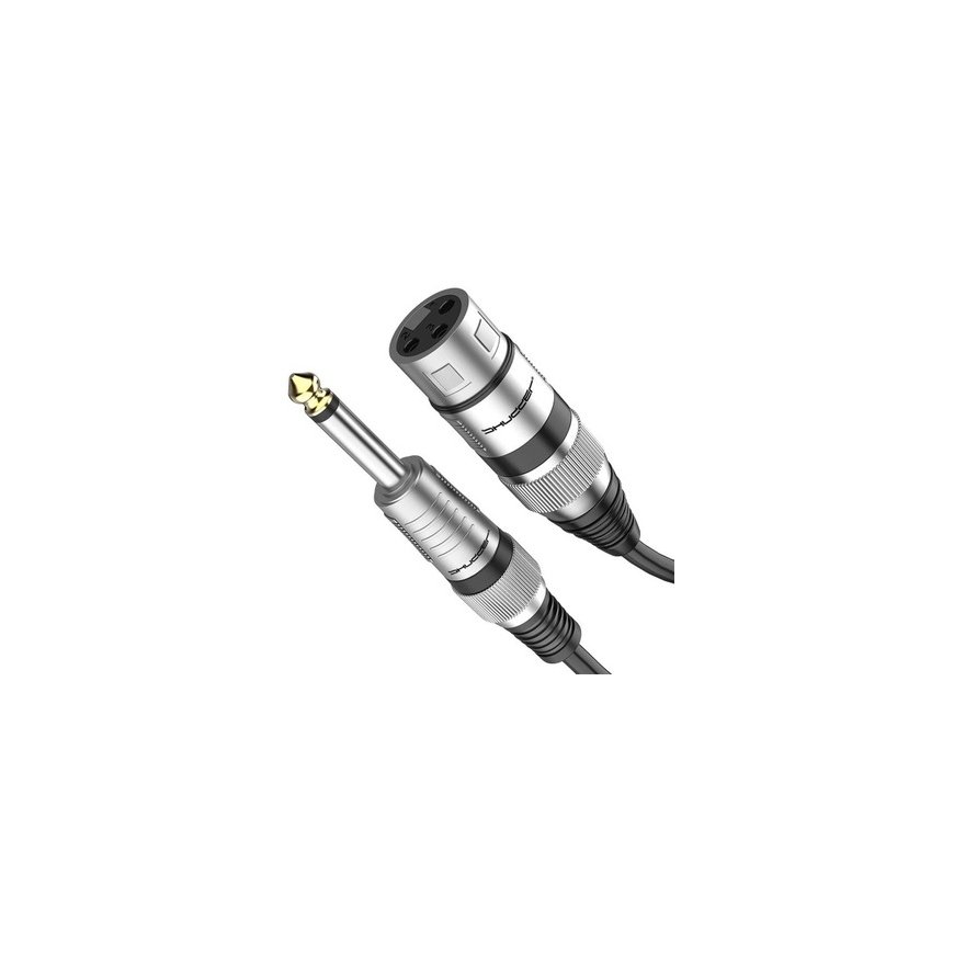 Cabletech Kabelio JACK 6.3 Plug - STC Plug 5 m HQ – 2