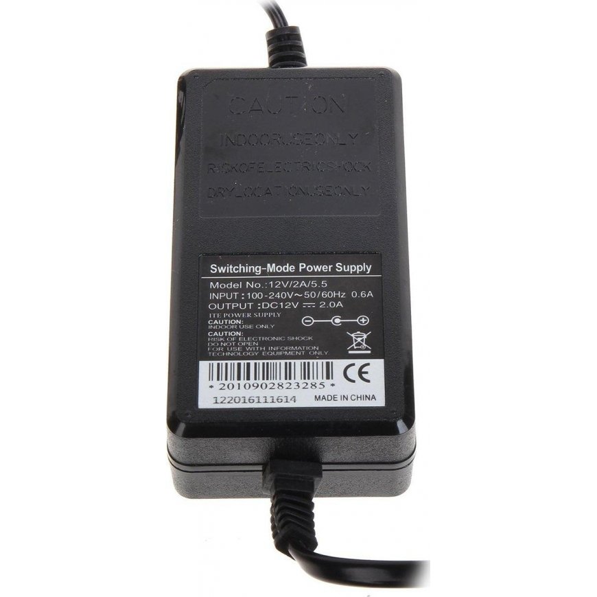 TST Barošanas avots DC 12V 2000mA