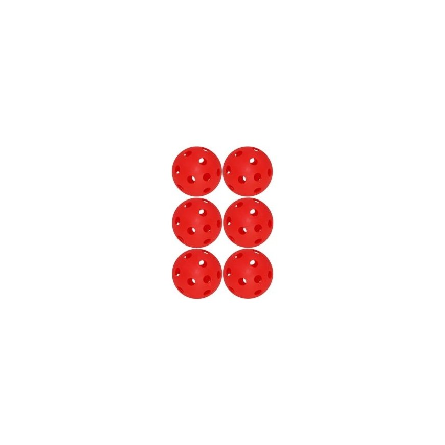 UNIHOC yellow match balls ENERO 6 pcs. – 2