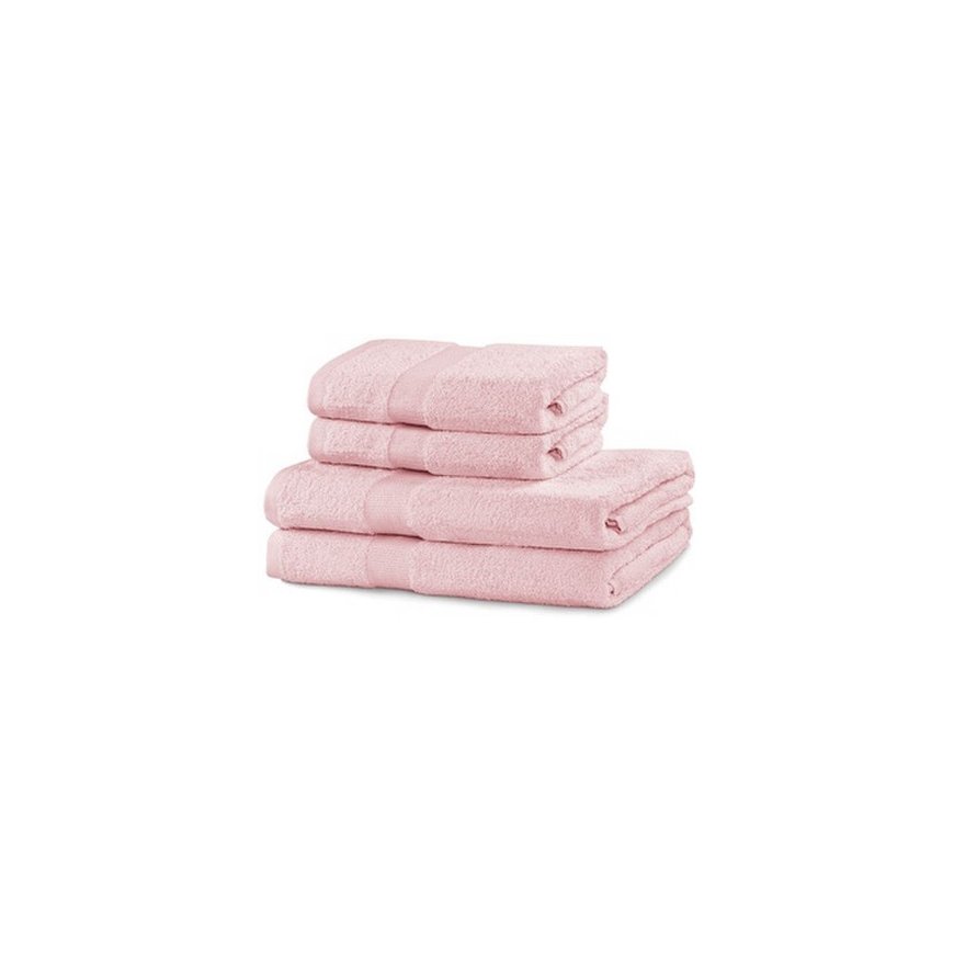 DecoKing dvielis MARINA rozā 70x140 – 2