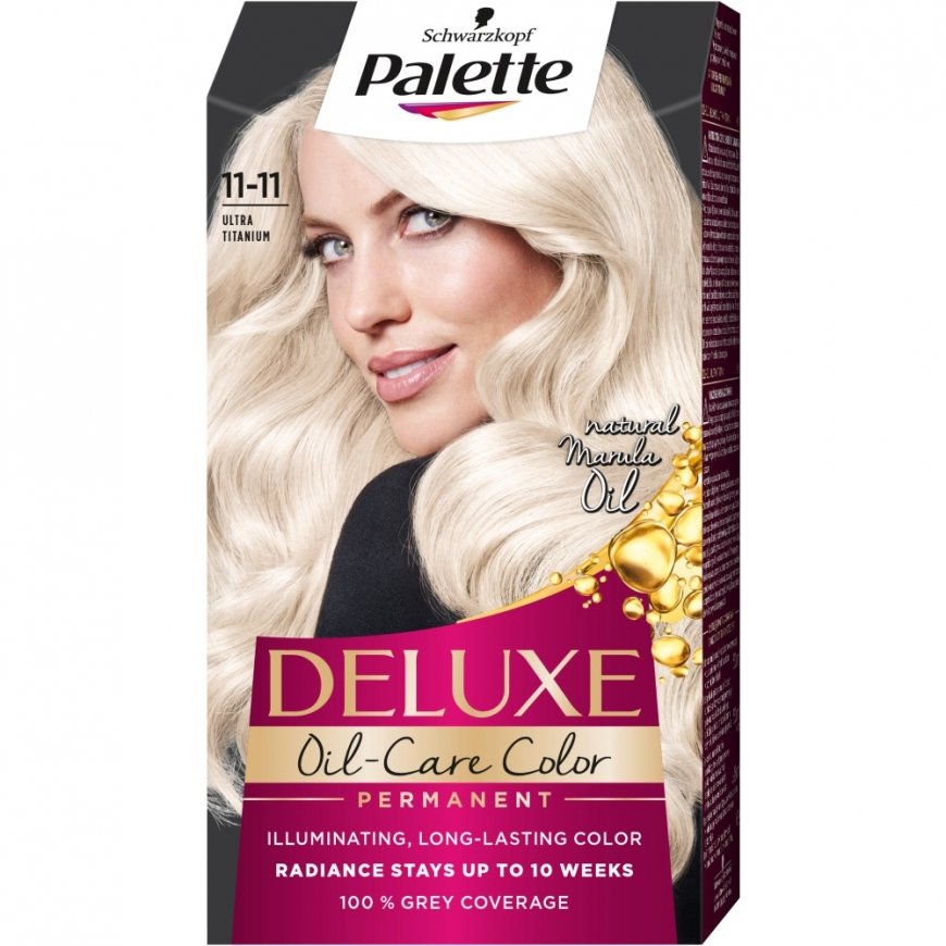 Palette Deluxe Oil-Care Color 1-11 Ultra Titanium Blonde