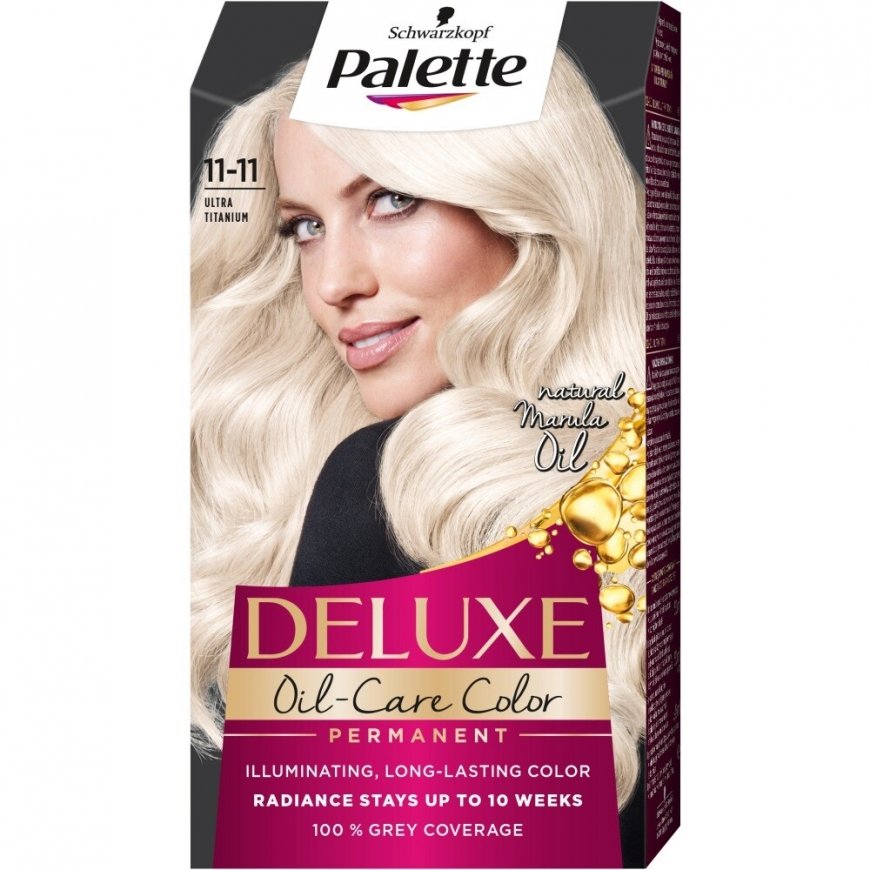 Palette Deluxe Oil-Care Color 1-11 Ultra Tytanveida Blond – 2