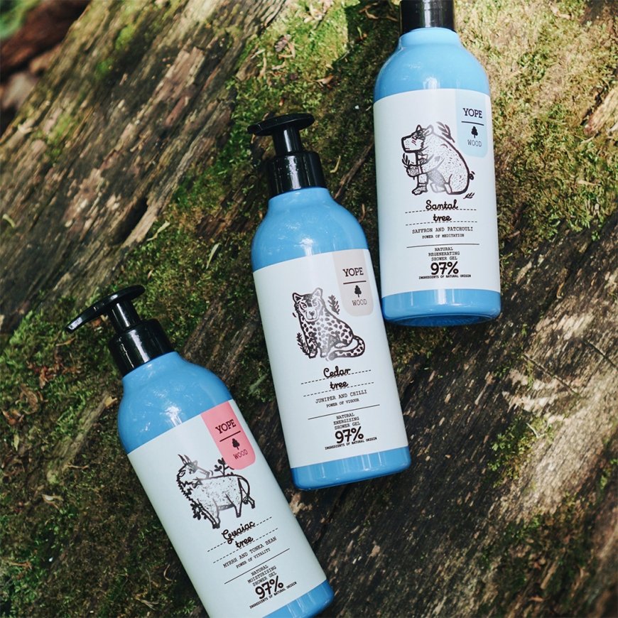 Yope Wood - dušigeel, 400 ml