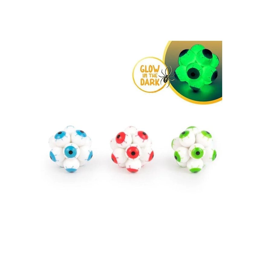 Trendhaus Zombie Zone - Bouncing Ball - Eyes (Glows in the Dark) (1 pcs., 3 Designs)