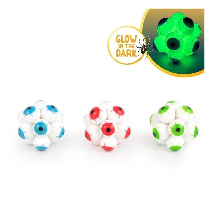 Trendhaus Zombie Zone - Bouncing Ball - Eyes (Glows in the Dark) (1 pcs., 3 Designs) – 2